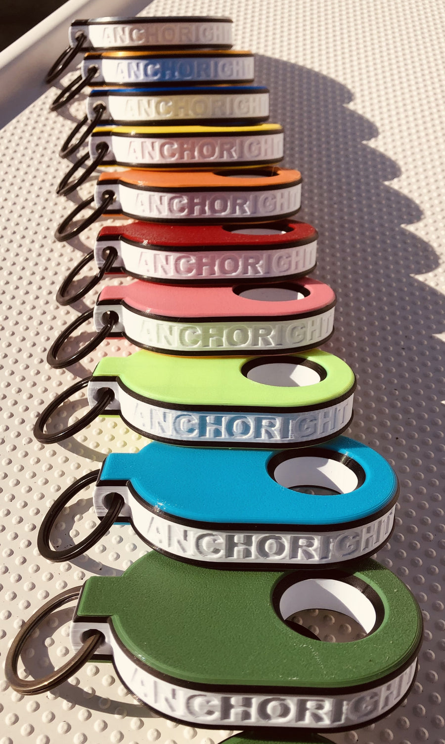 Anchoright Keyfloats in several colours